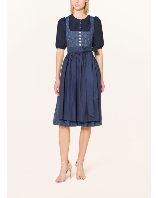 Grasegger Blue Dirndlbluse EMMA