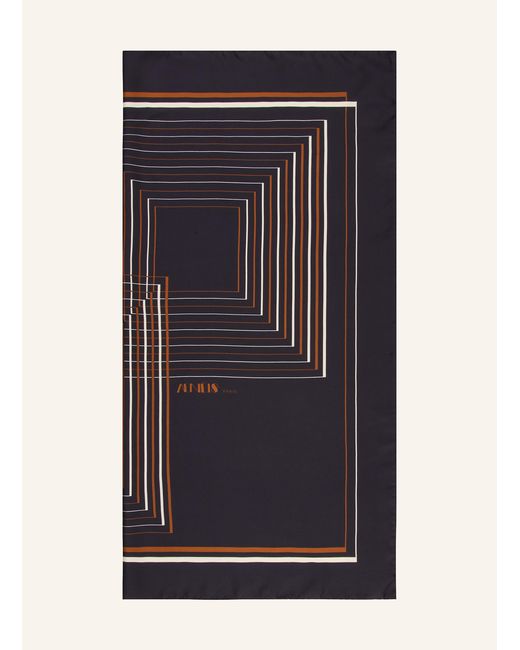 AENEIS Black Seidentuch