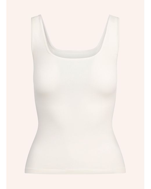 Skims Natural Lounge-Top COTTON JERSEY