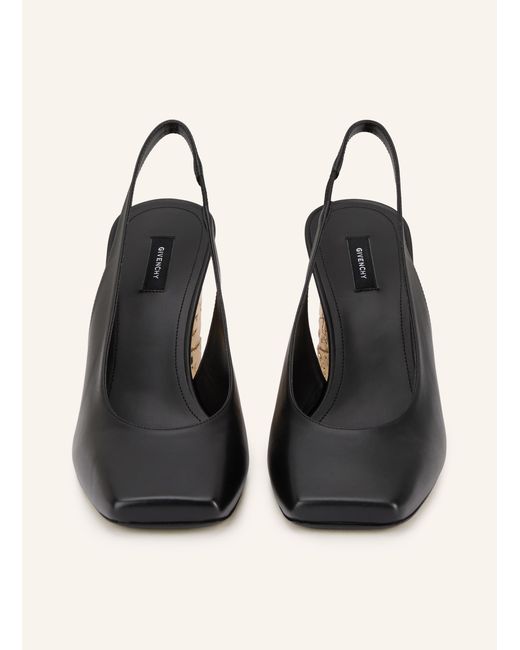 Givenchy Black Slingpumps