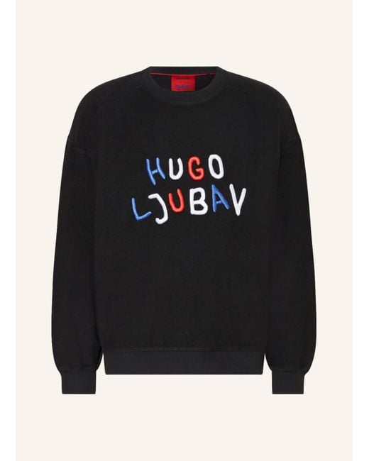 HUGO Black Sweatshirt DHABUN LJUBAV