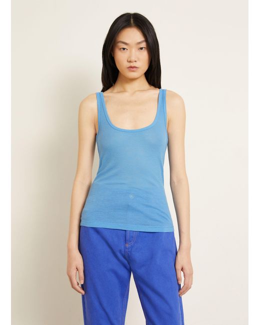 Versace Blue Top