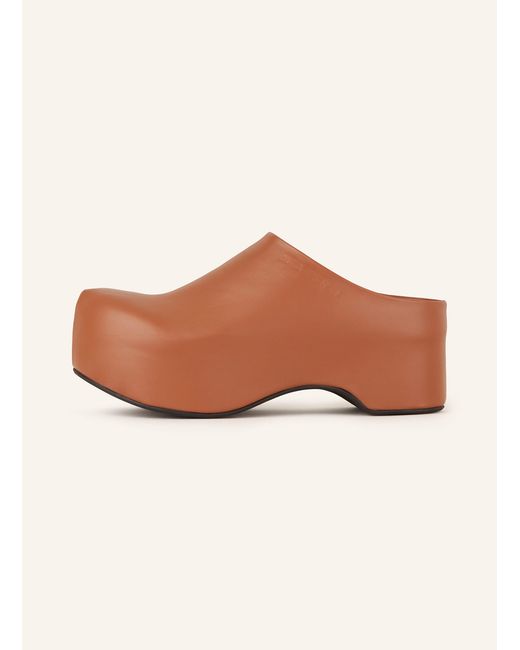Marni Brown Plateau-Mules