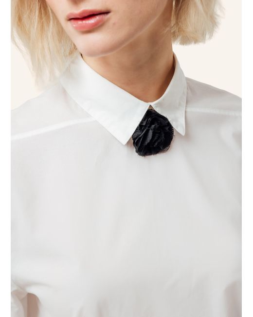 Helene Galwas White Bluse aus Baumwolle FAYRE
