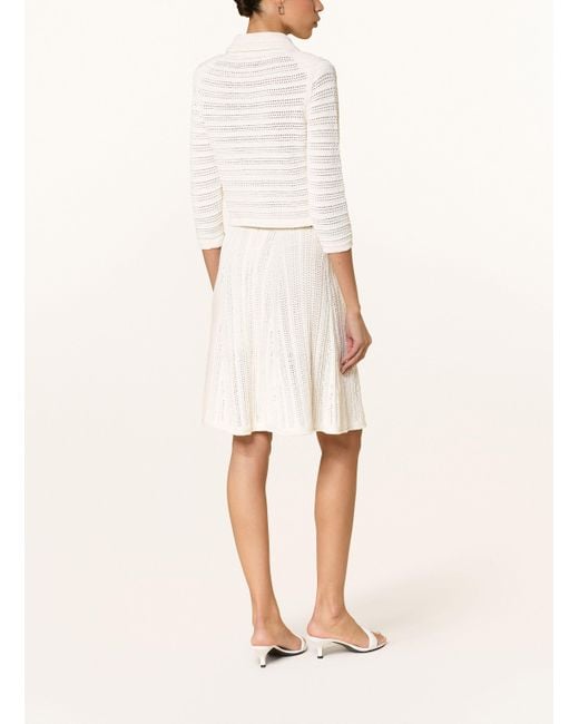 Dorothee Schumacher Natural Strickrock PRECISE POINTELLE