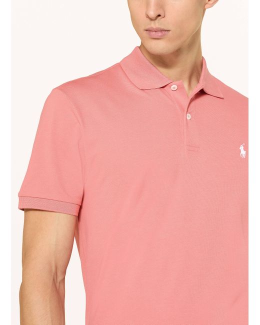 Ralph Lauren Funktions-Poloshirt in Pink für Herren