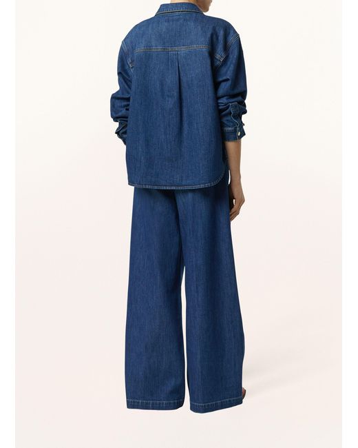 Comma, Blue Jeansbluse