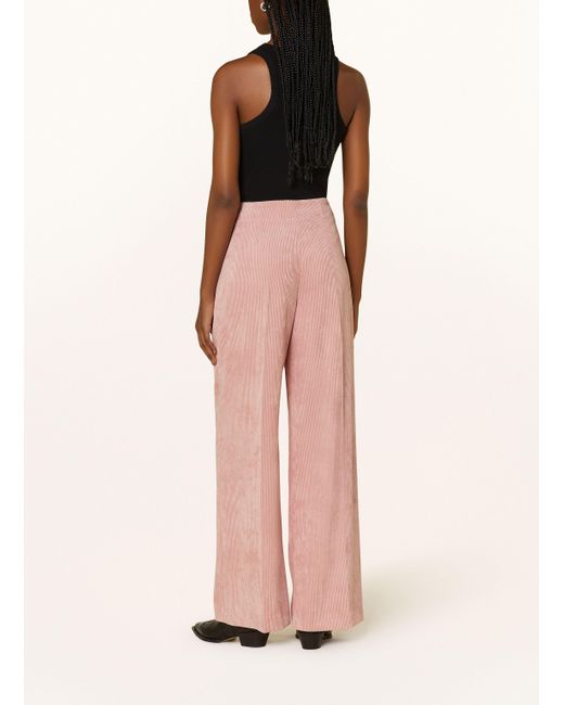 Drykorn Pink Marlenehose BEFORE aus Cord