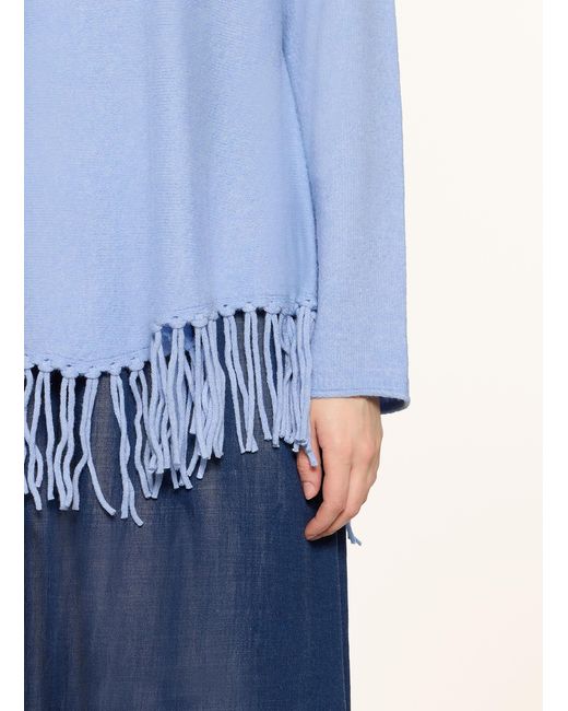 Cartoon Blue Pullover