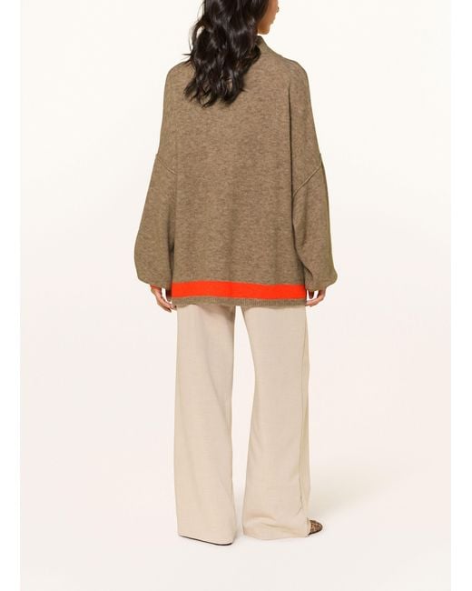 Grace Natural Oversized-Pullover