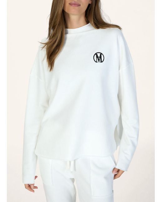 MARC AUREL White Sweatshirt