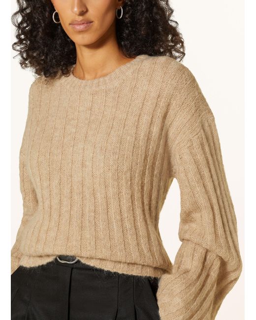 By Malene Birger Natural Pullover CIERRA mit Mohair