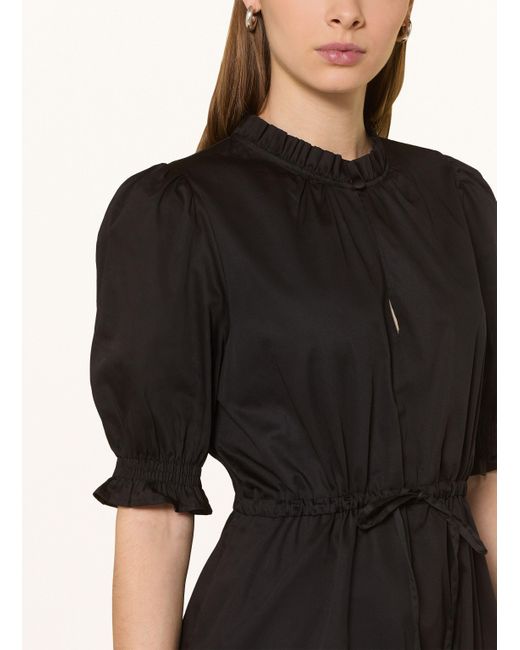 Phase Eight Black Kleid JEN mit Rüschen