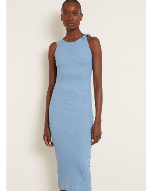 J.W. Anderson Blue Jerseykleid