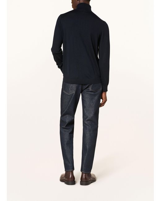 STROKESMAN'S Rollkragenpullover in Blue für Herren