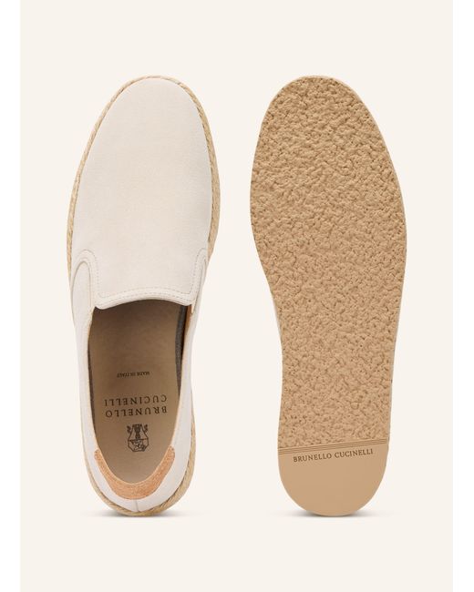 Brunello Cucinelli Espadrilles in Natural für Herren