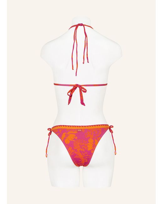 Banana Moon Red Triangel-Bikini-Hose ALTHEA STORA