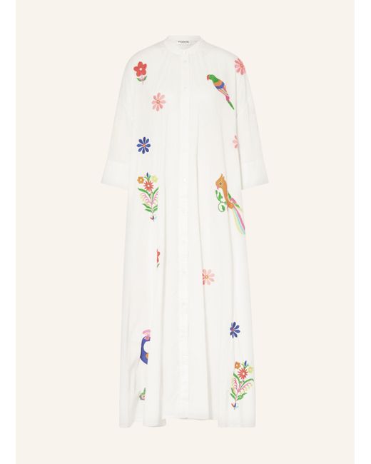 Essentiel Antwerp Natural Kleid FINDIA mit 3/4-Arm