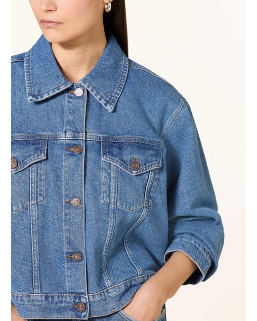 7 For All Mankind Blue Jeansjacke NELLIE