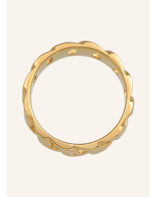 Kuzzoi Ring in Metallic für Herren