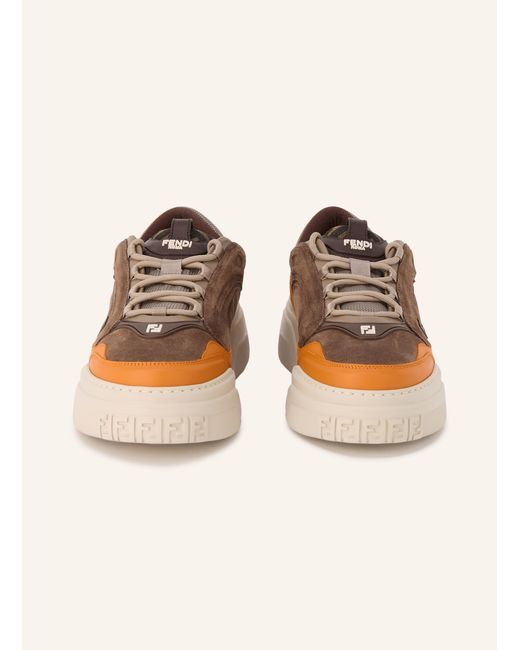 Fendi Sneaker FORCE in Natural für Herren