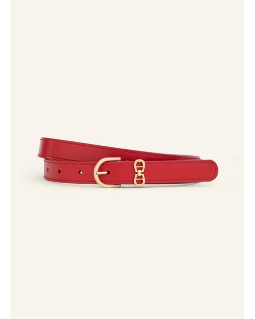 Aigner Red Ledergürtel