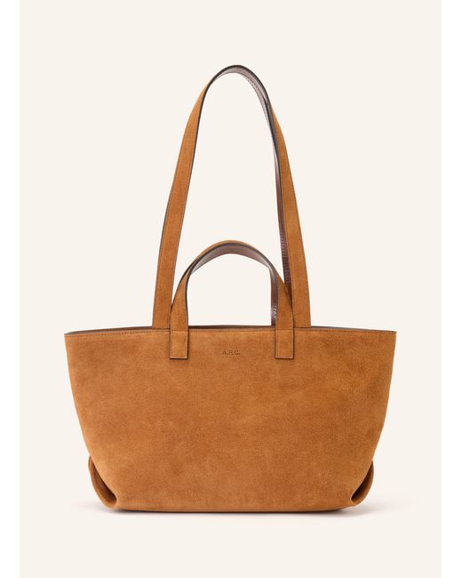 A.P.C. Brown Shopper LE DRUMMER SMALL