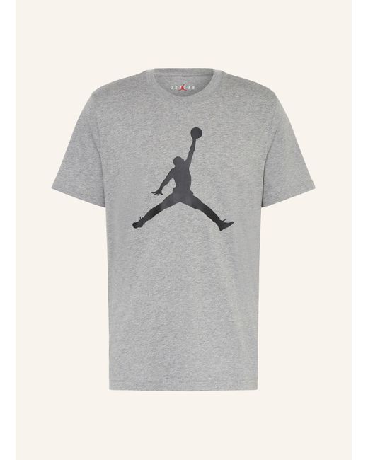Nike T-Shirt JUMPMAN in Gray für Herren