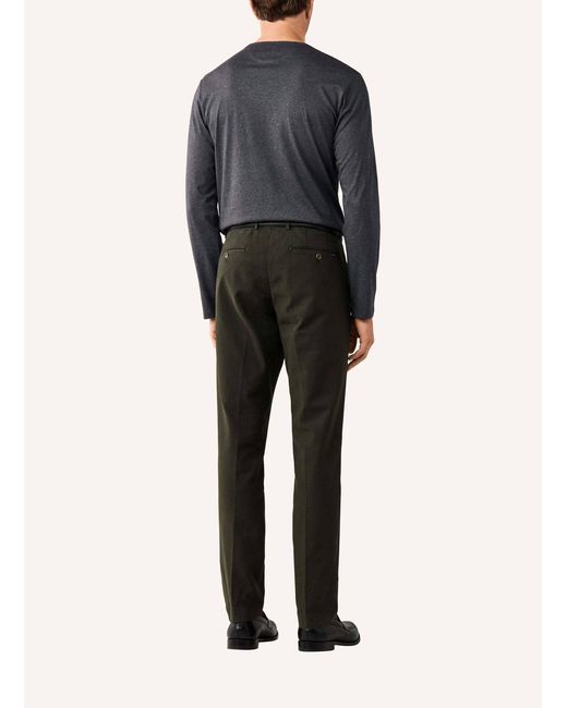 Hackett Chino DEVON TEXTURE in Gray für Herren