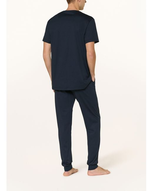 Calida Lounge-Hose REMIX BASIC in Blue für Herren