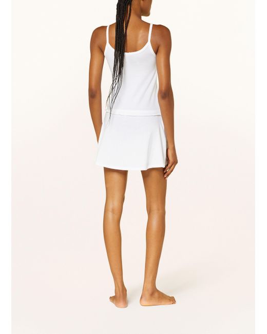 Skims White Lounge-Top DROP NEEDLE