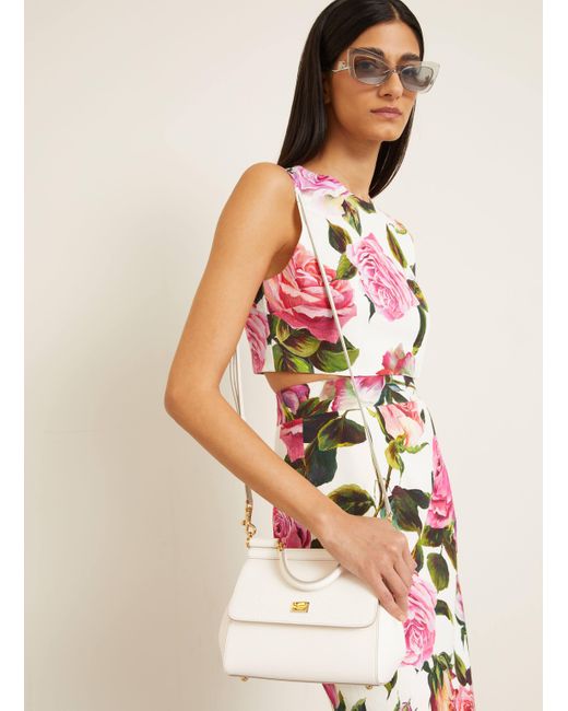 Dolce & Gabbana Natural Handtasche SICILY MEDIUM
