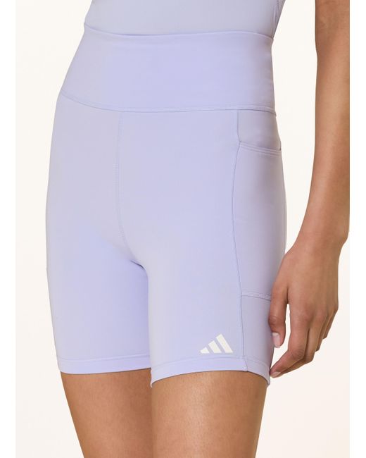 Adidas Purple Lauf-Tights OWN THE RUN