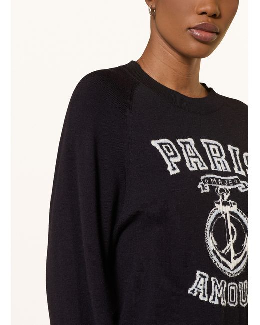 Maje Black Pullover
