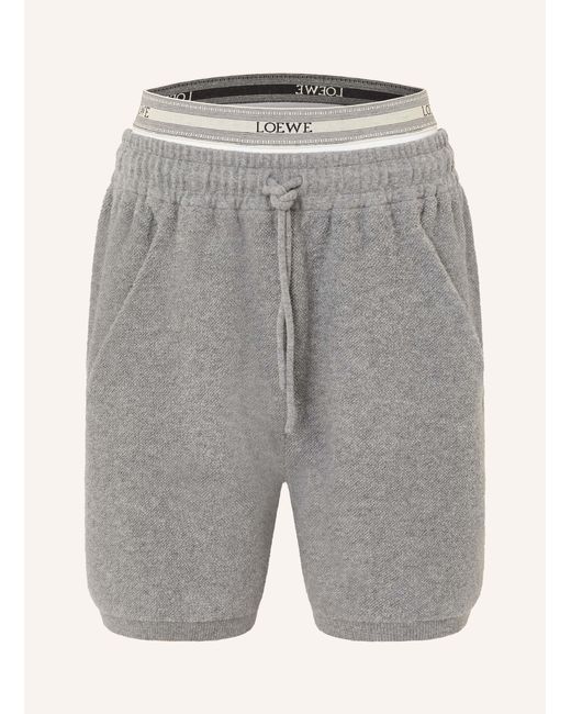 Loewe Strickshorts in Gray für Herren