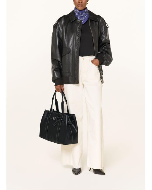 Calvin Klein Black Shopper
