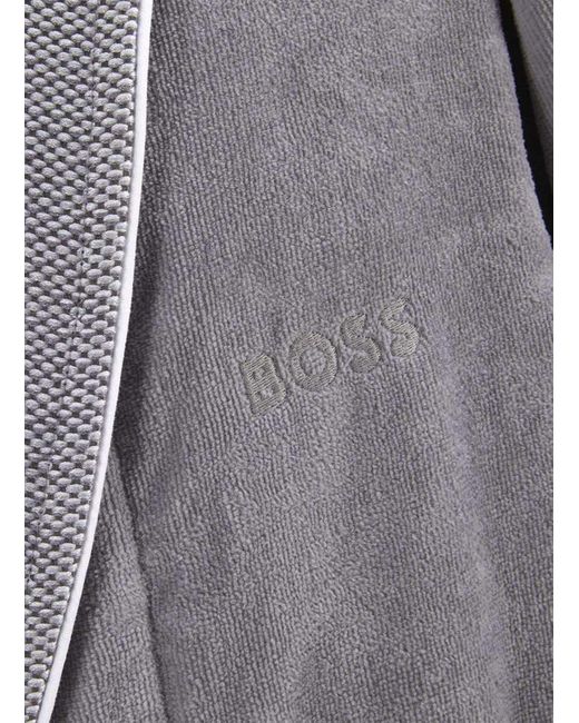 Boss Bademantel LORD in Gray für Herren