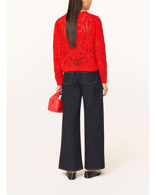 Monari Red Pullover