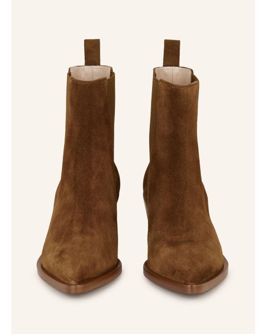 Gianvito Rossi Brown Chelsea Boots WYLIE