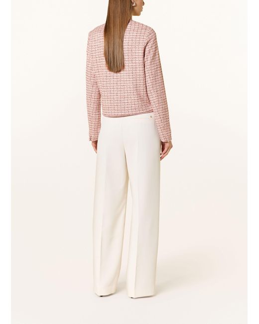 S.oliver Pink Bouclé-Blazer
