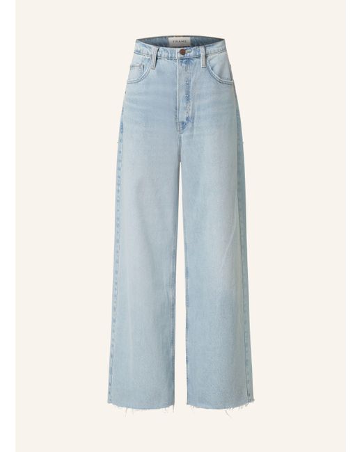 FRAME Blue Straight Jeans LE LOW