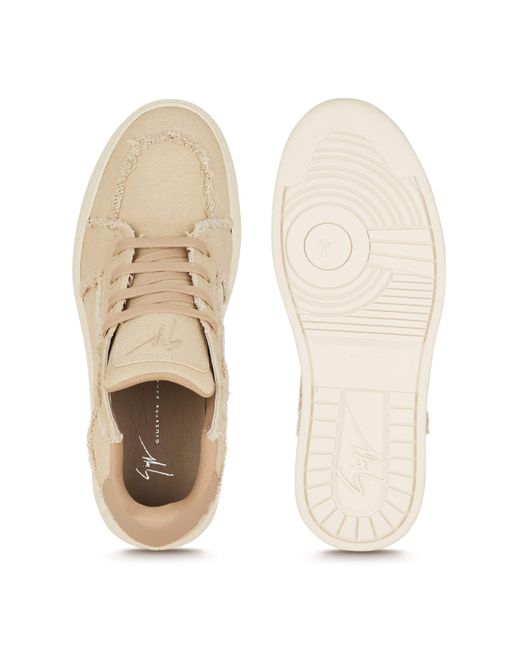 Giuseppe Zanotti Sneaker BICIR in Natural für Herren