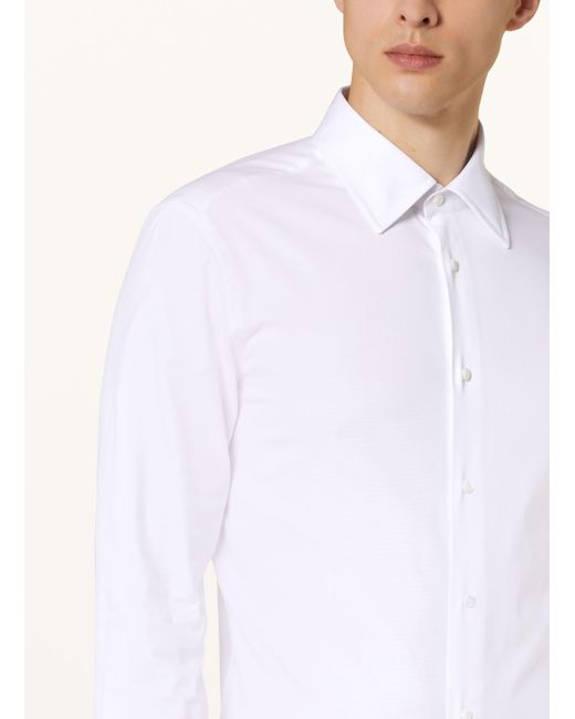 Boss Hemd HAYS Slim Fit in White für Herren