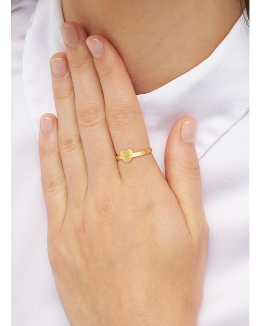Lulu Metallic Ring LOVE