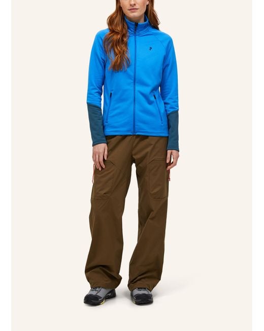 Peak Performance Blue Midlayer-Jacke RIDER ESSENTIALS