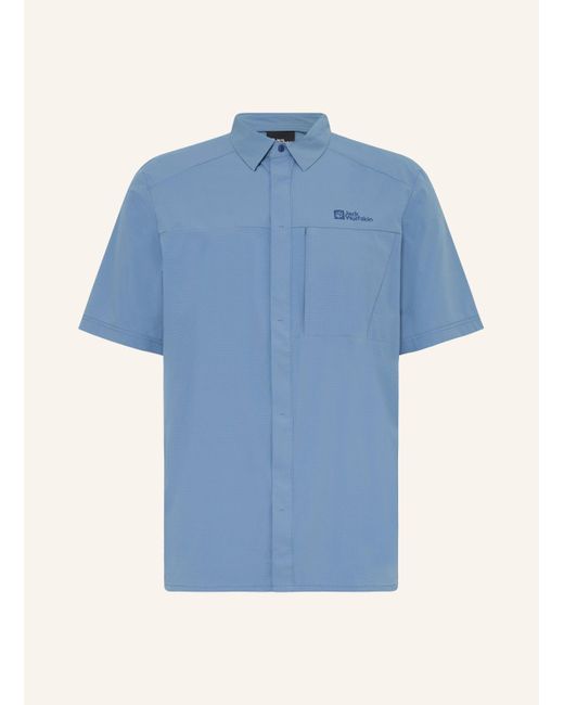 Jack Wolfskin Outdoor-Hemd VANDRA in Blue für Herren