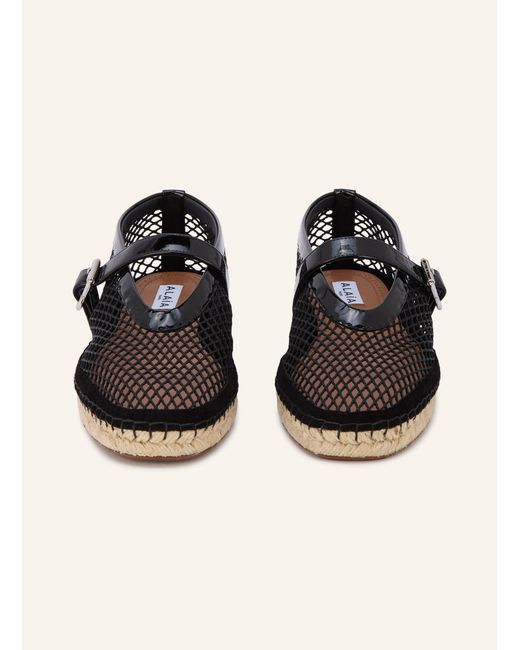 Alaïa Black Espadrilles