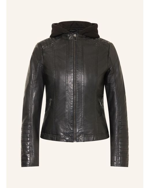 RICANO Black Lederjacke RAINA mit herausnehmbarer Blende