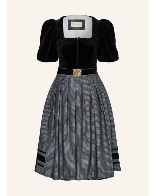 AlpenHERZ Black Dirndl MONA