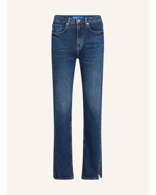 Karl Lagerfeld Blue Jeans Straight Fit
